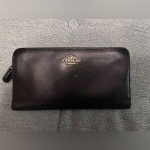 Black Coach Wallet